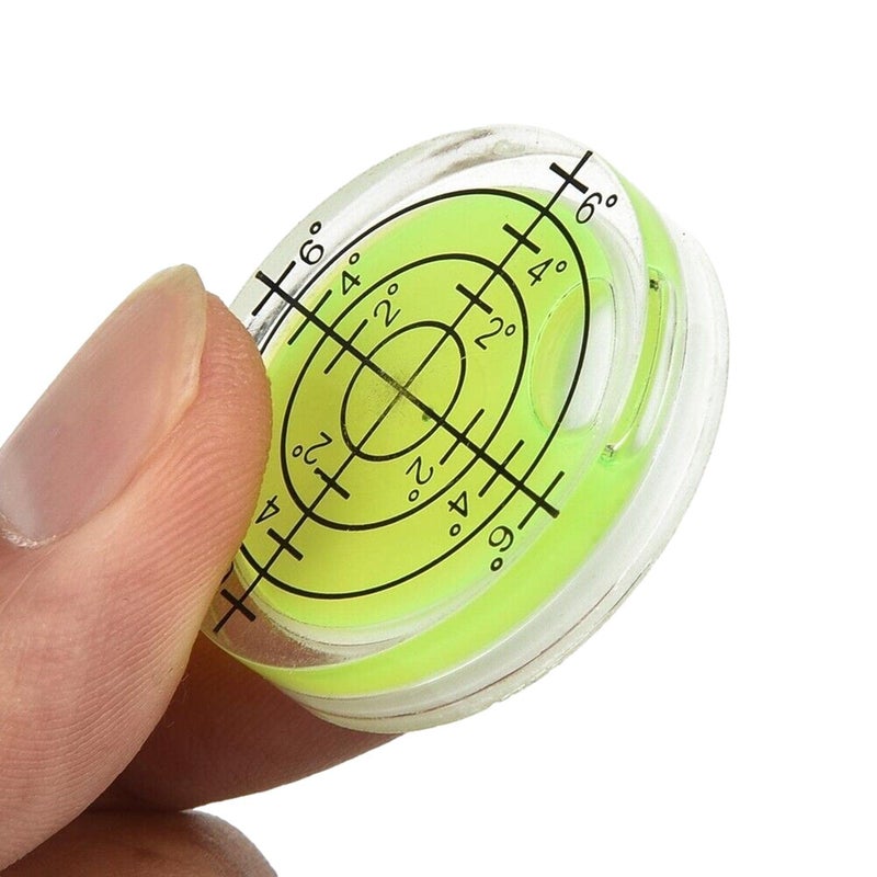 Taskar 1-1/4" (32mm) Precision Bullseye Round Bubble Spirit Level - 3 Pack - Image 3